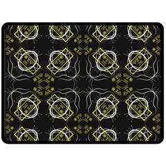 Abstract Pattern Geometric Backgrounds   Double Sided Fleece Blanket (large)  by Eskimos