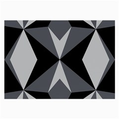 Abstract Pattern Geometric Backgrounds   Large Glasses Cloth (2 Sides)