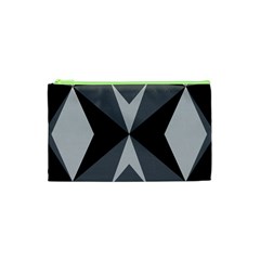 Abstract Pattern Geometric Backgrounds   Cosmetic Bag (xs) by Eskimos