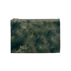 Algae Texture Patttern Cosmetic Bag (medium) by dflcprintsclothing