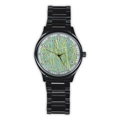 Abstract Light Games 8 Stainless Steel Round Watch by DimitriosArt