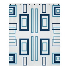 Abstract Pattern Geometric Backgrounds   Shower Curtain 60  X 72  (medium)  by Eskimos