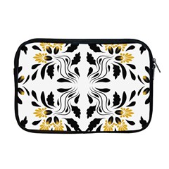 Folk Flowers Print Floral Pattern Ethnic Art Apple Macbook Pro 17  Zipper Case by Eskimos