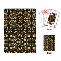 Folk Flowers Print Floral Pattern Ethnic Art Playing Cards Single Design (rectangle)