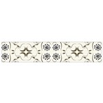 Folk flowers print Floral pattern Ethnic art Small Flano Scarf Front