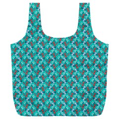 Digital Illusion Full Print Recycle Bag (xxxl) by Sparkle