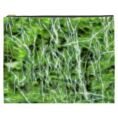 Green Desire Cosmetic Bag (xxxl) by DimitriosArt