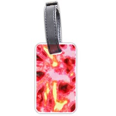 Requiem  Of The Red Stars Luggage Tag (one Side) by DimitriosArt