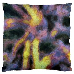 Requiem  Of The Gold  Stars Large Cushion Case (one Side) by DimitriosArt