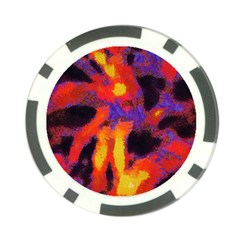Requiem  Of The Lava  Stars Poker Chip Card Guard (10 Pack) by DimitriosArt