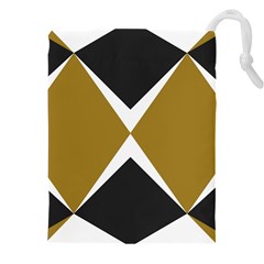 Abstract Pattern Geometric Backgrounds   Drawstring Pouch (4xl) by Eskimos