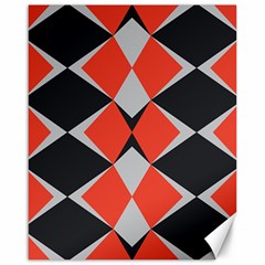 Abstract pattern geometric backgrounds   Canvas 16  x 20 