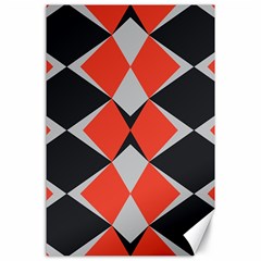 Abstract pattern geometric backgrounds   Canvas 24  x 36 