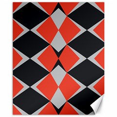 Abstract pattern geometric backgrounds   Canvas 11  x 14 