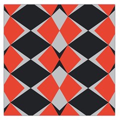 Abstract pattern geometric backgrounds   Large Satin Scarf (Square)