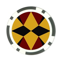 Abstract Pattern Geometric Backgrounds   Poker Chip Card Guard by Eskimos