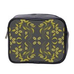 Folk flowers print Floral pattern Ethnic art Mini Toiletries Bag (Two Sides) Front