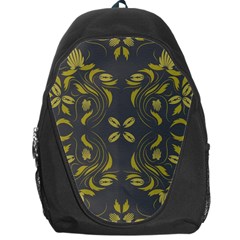 Folk flowers print Floral pattern Ethnic art Backpack Bag