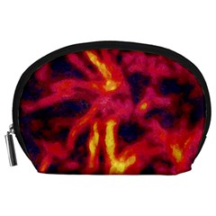 Requiem  Of The Glowing  Stars Accessory Pouch (large) by DimitriosArt