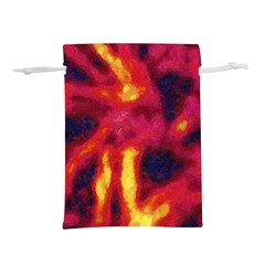 Requiem  Of The Glowing  Stars Lightweight Drawstring Pouch (m) by DimitriosArt