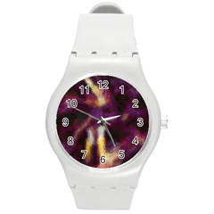 Requiem  Of The Purple Stars Round Plastic Sport Watch (m) by DimitriosArt