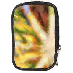 Requiem  Of The Yellow Stars Compact Camera Leather Case by DimitriosArt