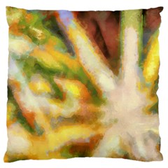Requiem  Of The Yellow Stars Large Cushion Case (two Sides) by DimitriosArt