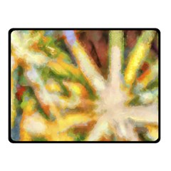 Requiem  Of The Yellow Stars Double Sided Fleece Blanket (small)  by DimitriosArt