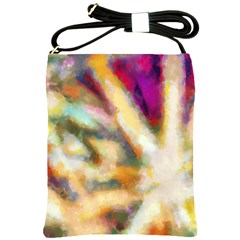 Requiem  Of The Rainbow Stars Shoulder Sling Bag by DimitriosArt