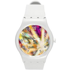 Requiem  Of The Rainbow Stars Round Plastic Sport Watch (m) by DimitriosArt