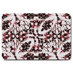 Texture Mosaic Abstract Design Large Doormat 