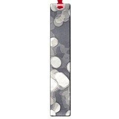 Gray Circles Of Light Large Book Marks