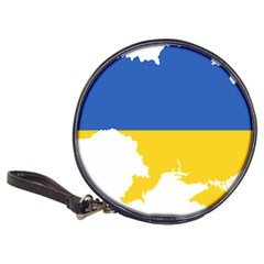 Ukraine Flag Map Classic 20-CD Wallets