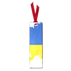 Ukraine Flag Map Small Book Marks