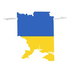 Ukraine Flag Map Lightweight Drawstring Pouch (m) by abbeyz71