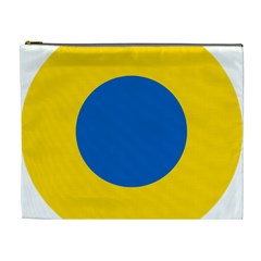 Roundel Of Ukrainian Air Force Cosmetic Bag (xl) by abbeyz71