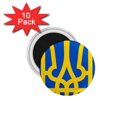 Coat Of Arms Of Ukraine 1 75  Magnets (10 Pack)  by abbeyz71