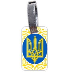 Greater Coat Of Arms Of Ukraine, 1918-1920  Luggage Tag (two Sides) by abbeyz71