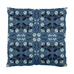 Folk Flowers Print Floral Pattern Ethnic Art Standard Cushion Case (one Side) by Eskimos