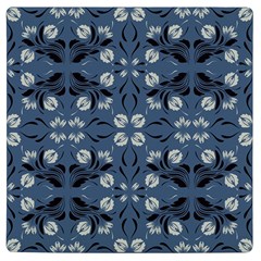 Folk Flowers Print Floral Pattern Ethnic Art Uv Print Square Tile Coaster  by Eskimos