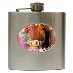 Picsart 22-03-21 13-33-20-883 Hip Flask (6 Oz) by jellybeansanddinosaurs