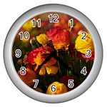 Vered-caspi-orlqbmy1om8-unsplash Wall Clock (Silver) Front