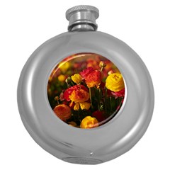 Vered-caspi-orlqbmy1om8-unsplash Round Hip Flask (5 Oz) by jellybeansanddinosaurs