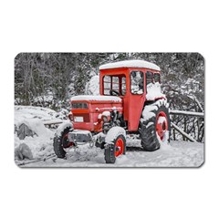 Tractor Parked, Olympus Mount National Park, Greece Magnet (rectangular) by dflcprintsclothing