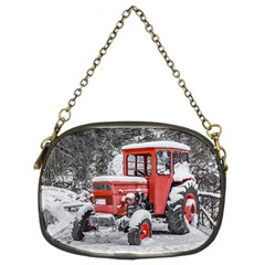 Tractor Parked, Olympus Mount National Park, Greece Chain Purse (two Sides) by dflcprintsclothing