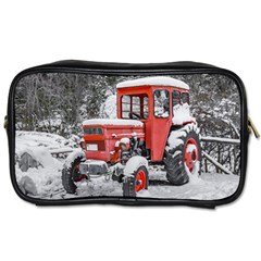 Tractor Parked, Olympus Mount National Park, Greece Toiletries Bag (one Side) by dflcprintsclothing