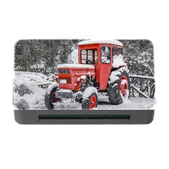 Tractor Parked, Olympus Mount National Park, Greece Memory Card Reader With Cf by dflcprintsclothing