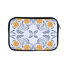 Floral Folk Damask Pattern Fantasy Flowers  Apple Ipad Mini Zipper Cases by Eskimos