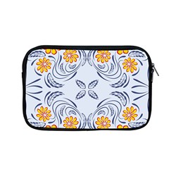 Floral Folk Damask Pattern Fantasy Flowers  Apple Macbook Pro 13  Zipper Case by Eskimos