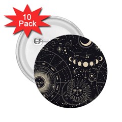 Magic-patterns 2 25  Buttons (10 Pack)  by CoshaArt